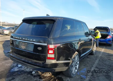 2017 Land Rover Range Rover 3.0L V6 Supercharged Hse z USA, uszkodzony, nr VIN SALGS2FV3HA340667